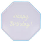 Mixed Happy Birthday Dinner Plates