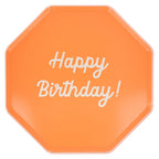 Mixed Happy Birthday Dinner Plates