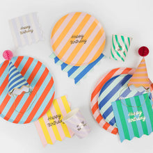 Stripe Party Bags (x 8)