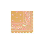 Western Bandana Small Napkins (x 16)