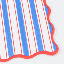 Nautical Striped Small Napkins (x 16)