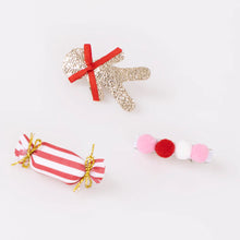 Gingerbread House Hair Clips