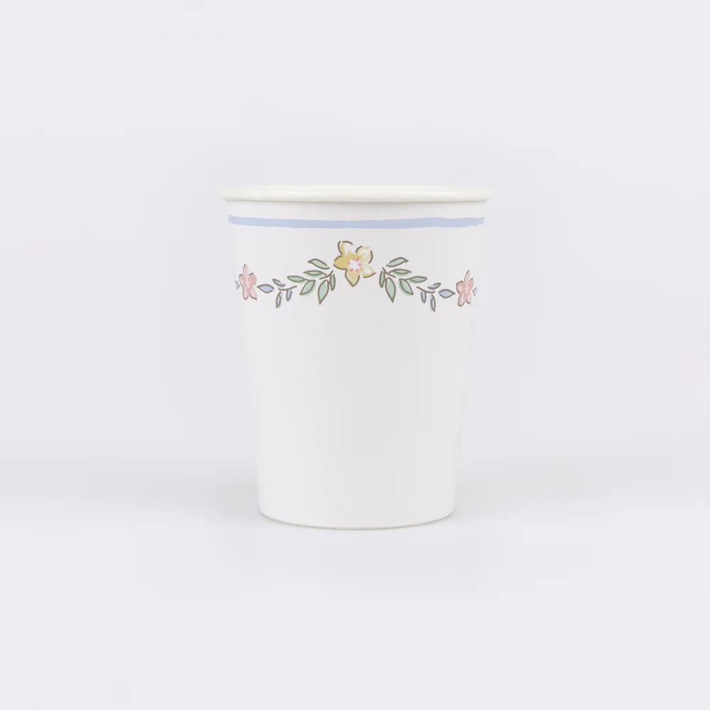 Chintz Border Cups
