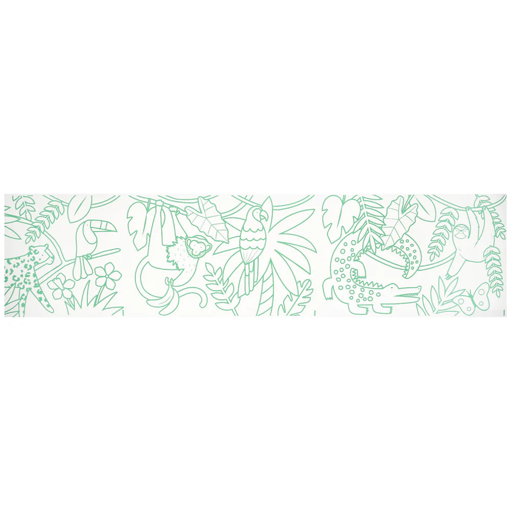 Wild Animals Colouring Roll