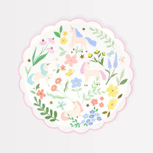 Meadow Unicorns Side Plates (x 8)