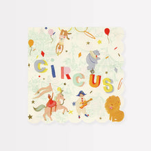 Circus Large Napkins (x16)