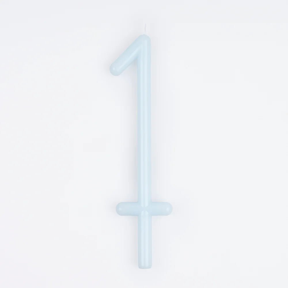 Slim Number 1 Candle