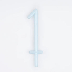 Slim Number 1 Candle