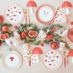 Merry Mushrooms large napkins