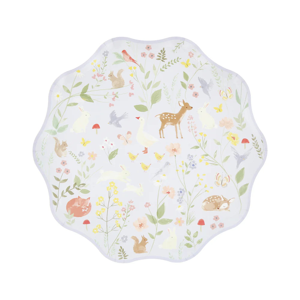 Little Animals Side Plates (x 8)
