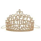 Happy Birthday Party Tiaras (x 8)