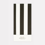 Black Striped Tablecloth