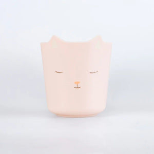 Reusable Pink Cat Cup