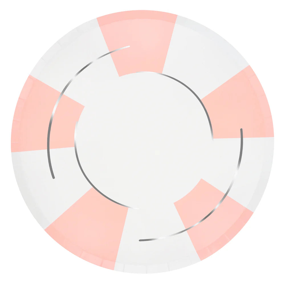 Pool Float Dinner Plates (x 8)