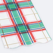 Plaid Guest Towels (x 16)