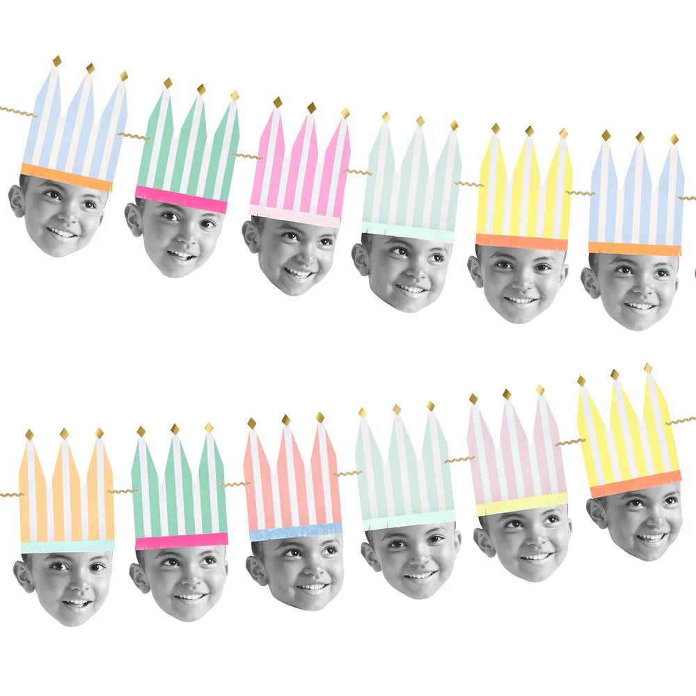 DIY Photo Party Crown