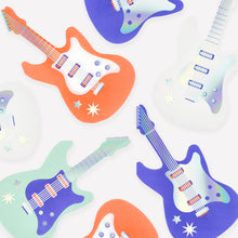 Electric Guitar Napkins (x 16)