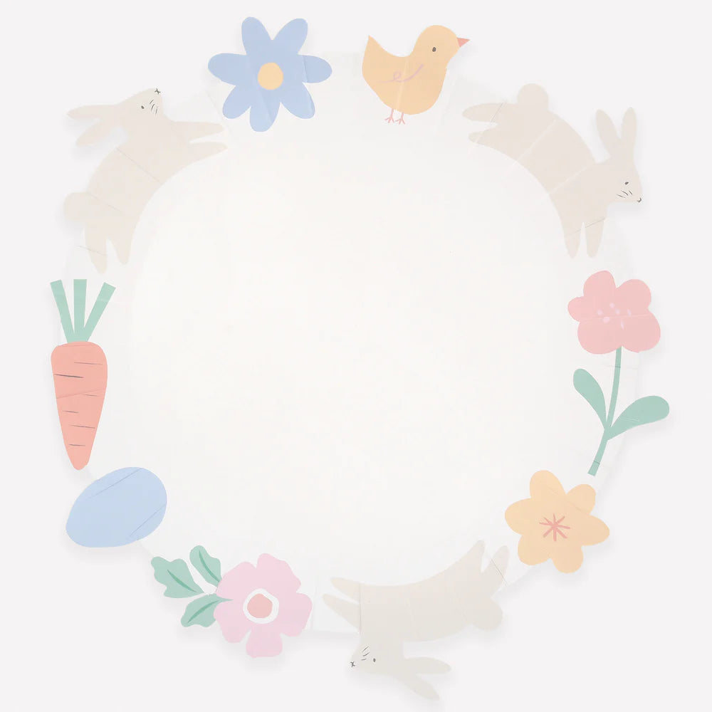 Easter Icons Edged Dinner Plates