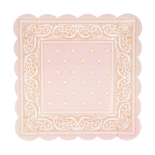 Western Bandana Square Plates (x 8)