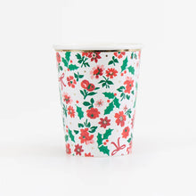 Holly Ditsy Cups