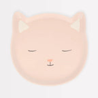 Reusable Pink Cat Plate