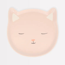 Reusable Pink Cat Plate
