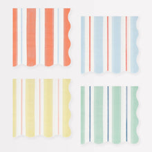 Preppy Stripe Small Napkins (x 16)