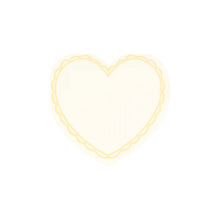 Pastel Heart Small Napkins (x 16)