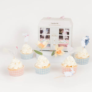 Easter Cottage Cupcake Kit (x 24 toppers)