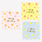 Bright Star Happy Birthday Small Napkins (x 16)