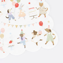 Animal Friends Small Napkins (x 16)