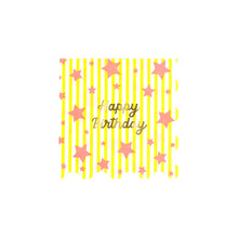 Bright Star Happy Birthday Small Napkins (x 16)