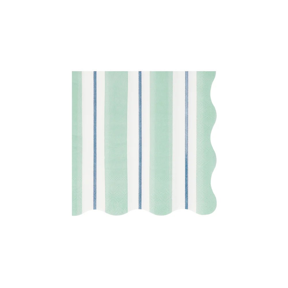 Preppy Stripe Small Napkins (x 16)