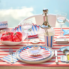 Nautical Striped Side Plates (x 8)