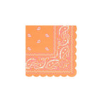 Western Bandana Small Napkins (x 16)