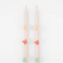 Butterfly Taper Candles (x 2)