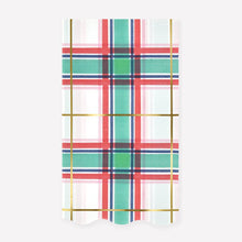 Plaid Guest Towels (x 16)