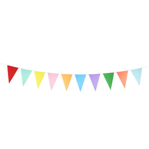 Bright Tissue Flag Garlands