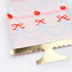 Fancy Cake Plates (x 8)
