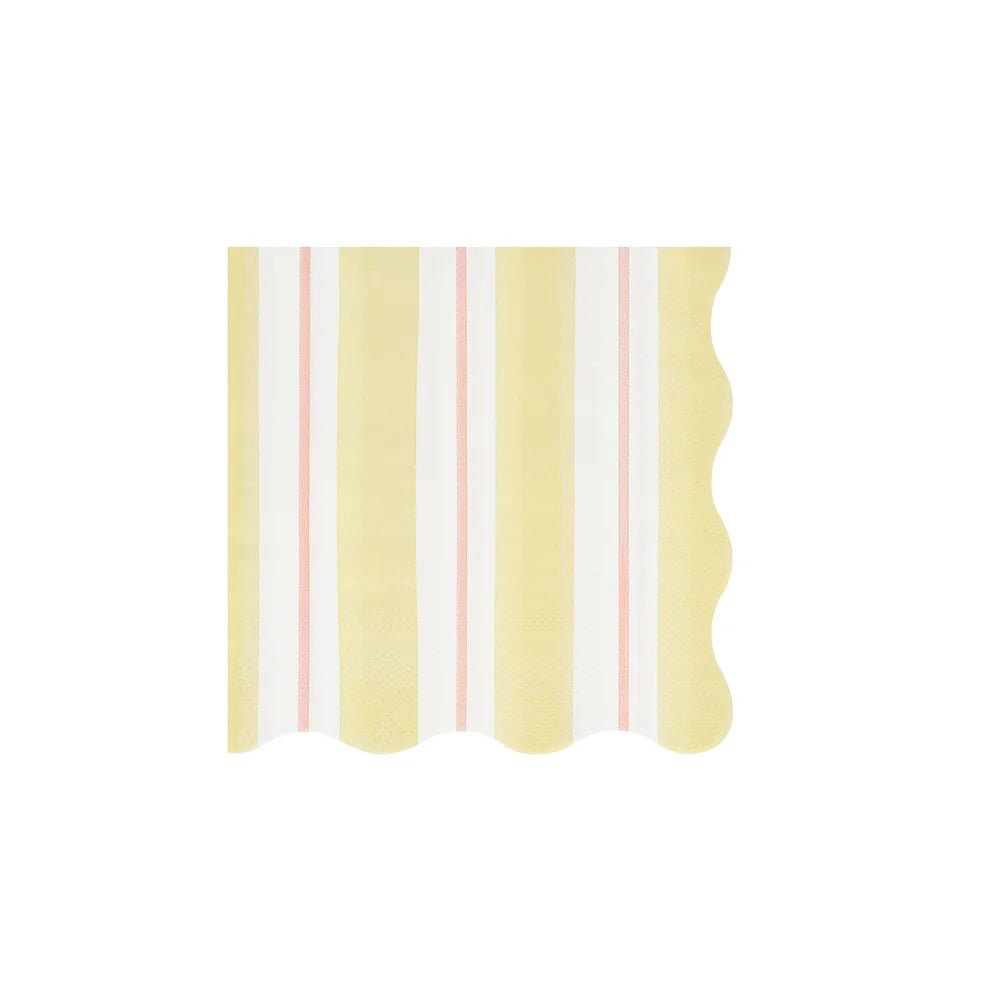 Preppy Stripe Small Napkins (x 16)