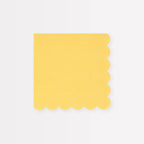 Lemon Sherbet Small Napkins (x 16)