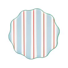 Preppy Stripe Side Plates (x 8)