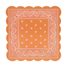 Western Bandana Square Plates (x 8)