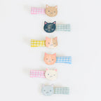 Kitten Club Hair Clips (x 6)