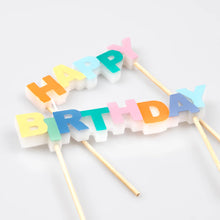 Happy Birthday Candles (x 2)