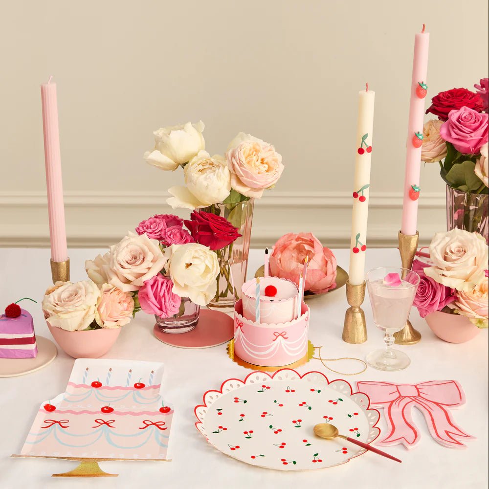Fancy Cake Plates (x 8)
