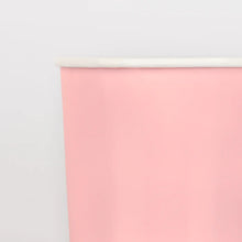Cotton Candy Pink Tumbler Cups (x 8)