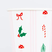Festive Icon Stripes Cups
