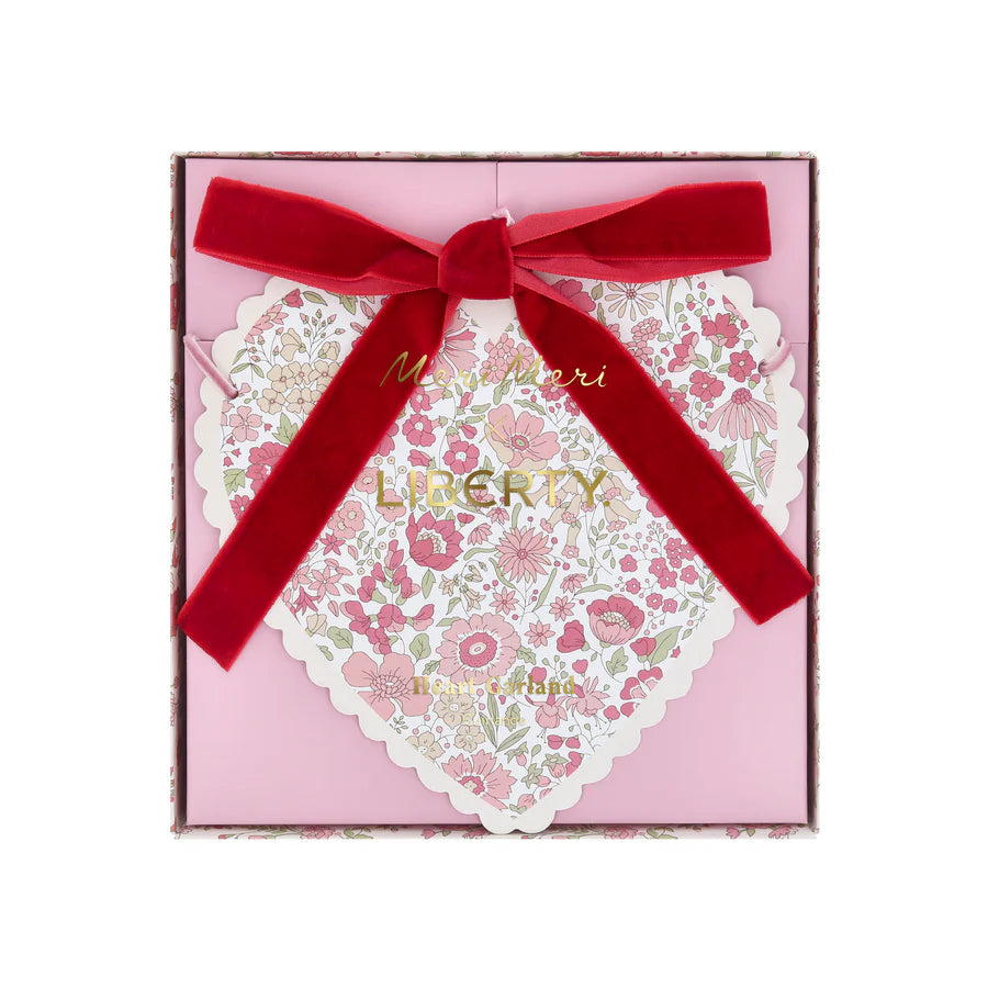 Meri Meri x Liberty Heart Garland