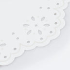 Broderie Anglaise Lace White Small Napkins (x 16)